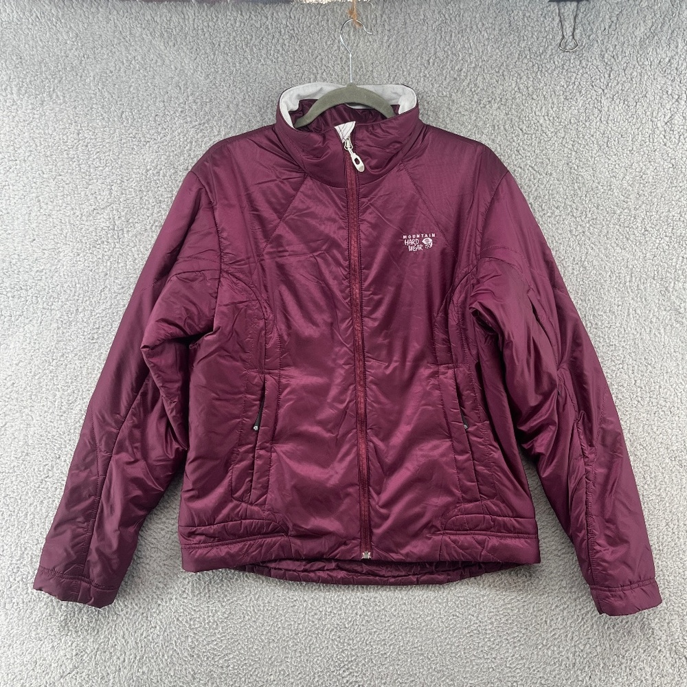 Mountain HardWear Quilted Puffer Jacket Women's Large Purple